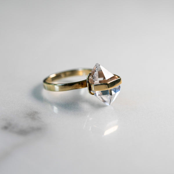 [HARANG] ★BTS 着用★HR 125R_Herkimer Diamond Ring HARANG] ☆BTS 着用☆HR 125R_Herkimer Diamond Ring (HARANG