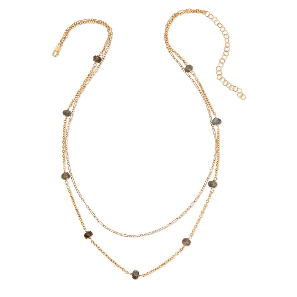 Dancing Drops Necklace - 14K Gold-Filled