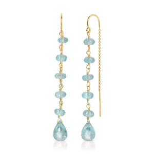 Dance For You Thread Thru Earrings - 14K Gold-Filled