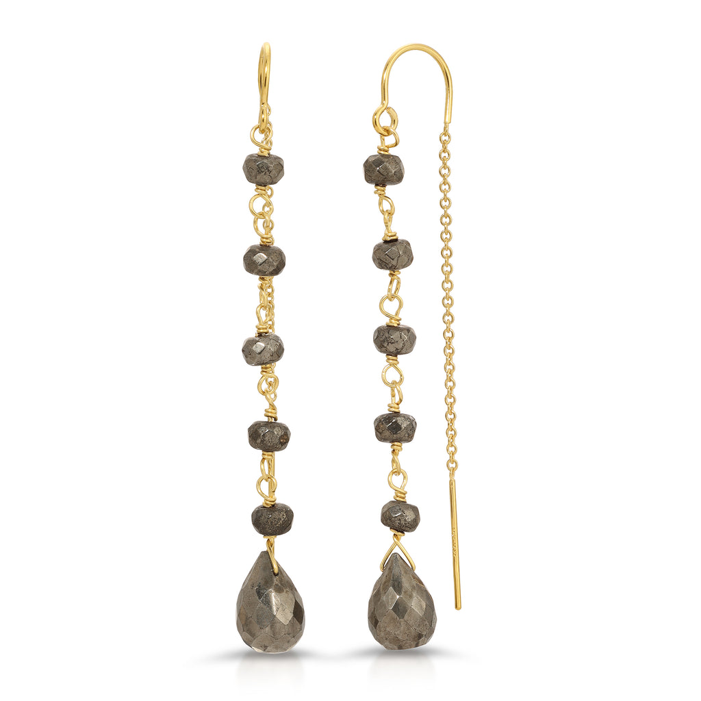 Dance For You Thread Thru Earrings - 14K Gold-Filled