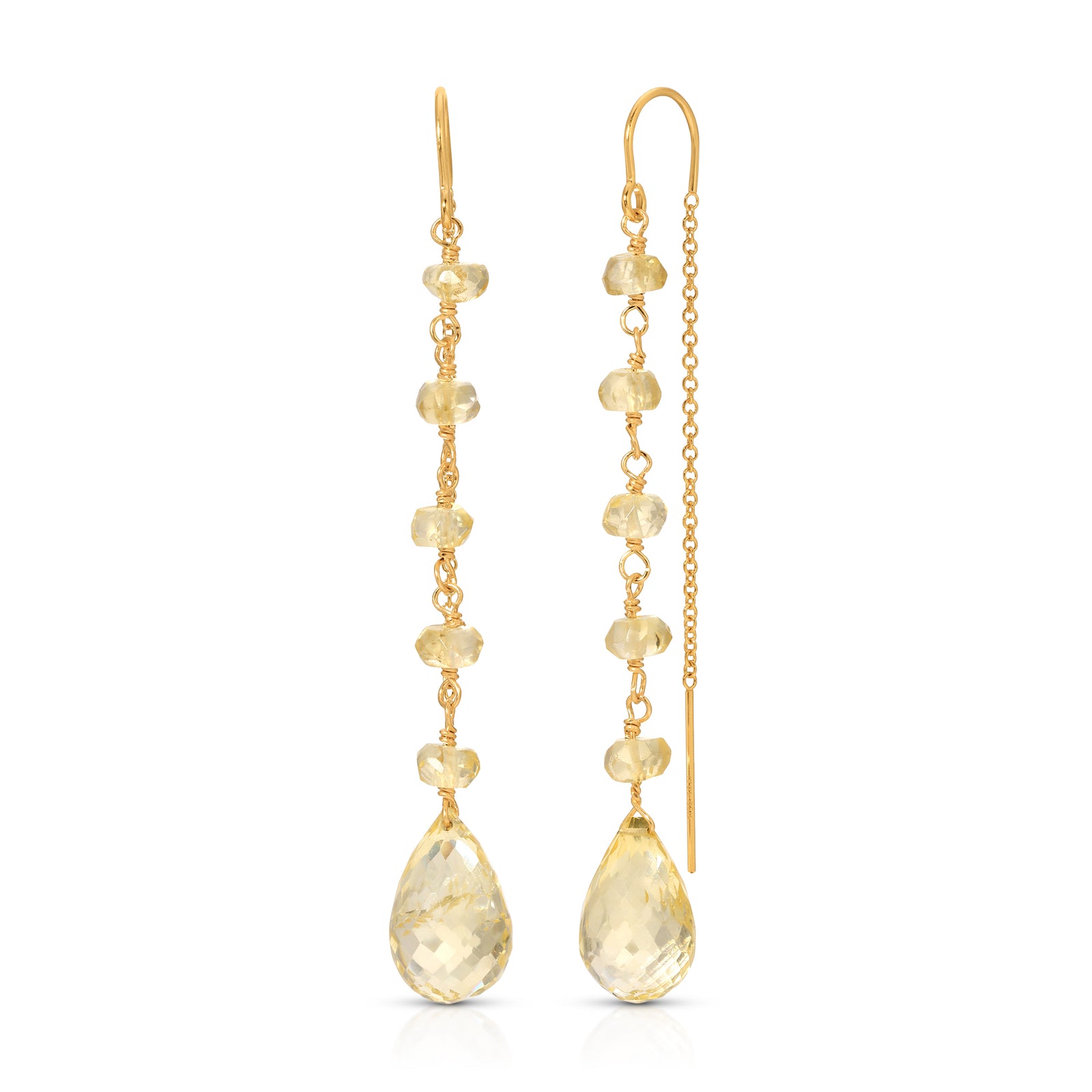 Dance For You Thread Thru Earrings - 14K Gold-Filled