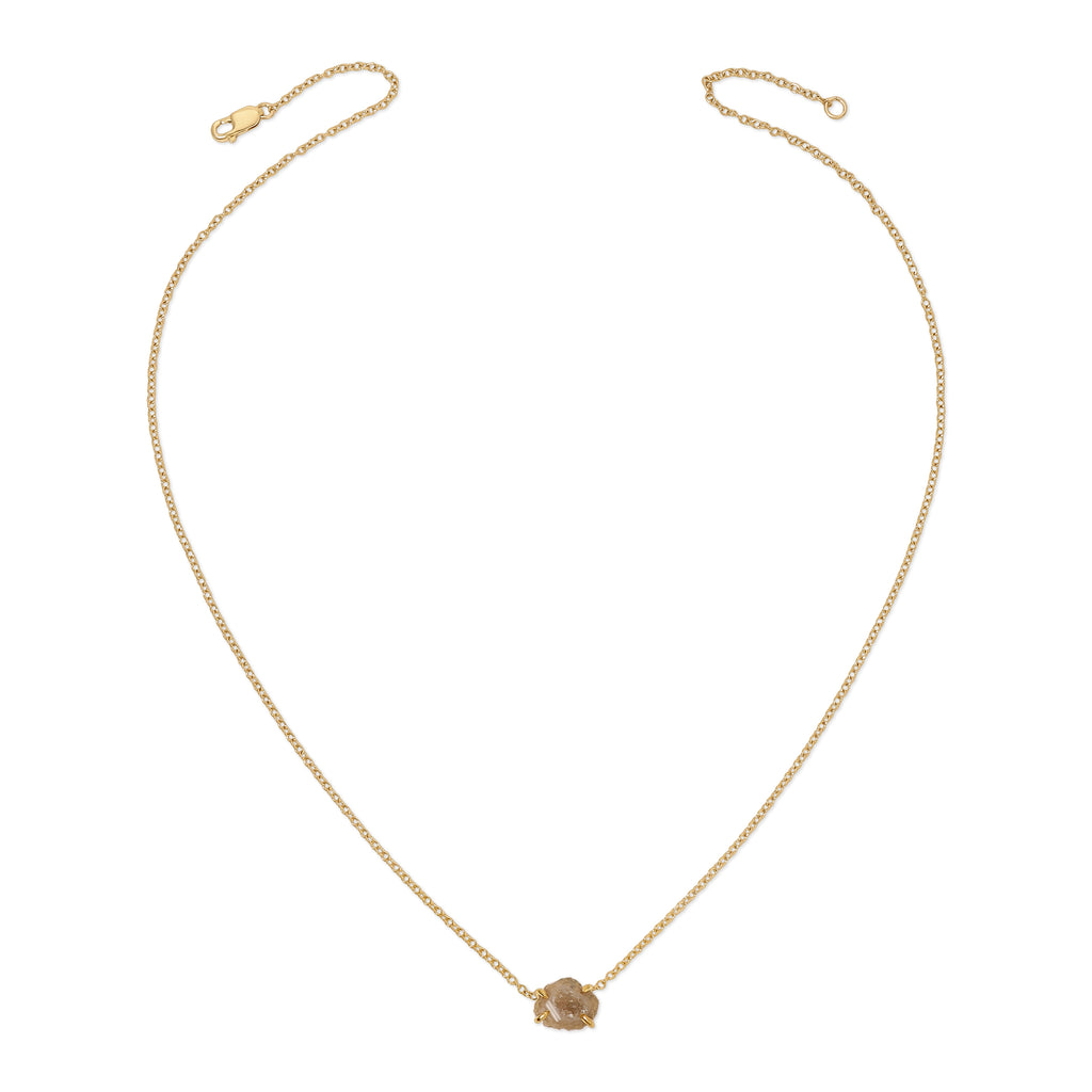 Prong Drusy Geode Necklace