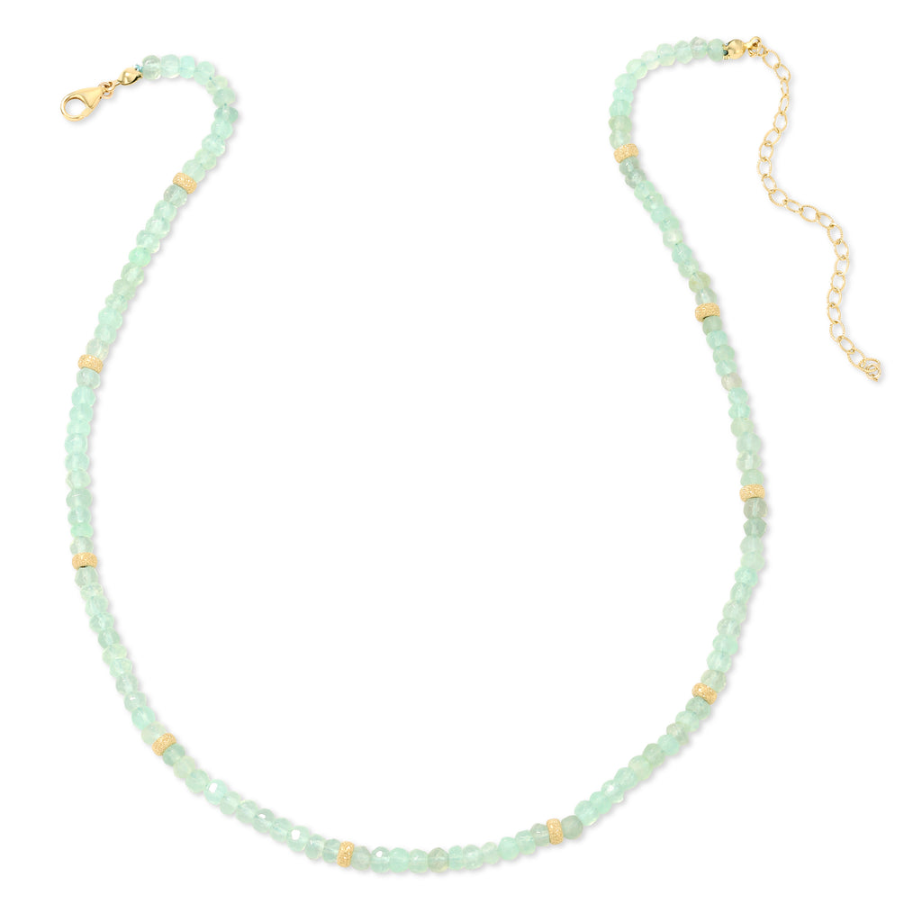 Stardust Tiny Gemstone Necklace - 14K Gold-Filled