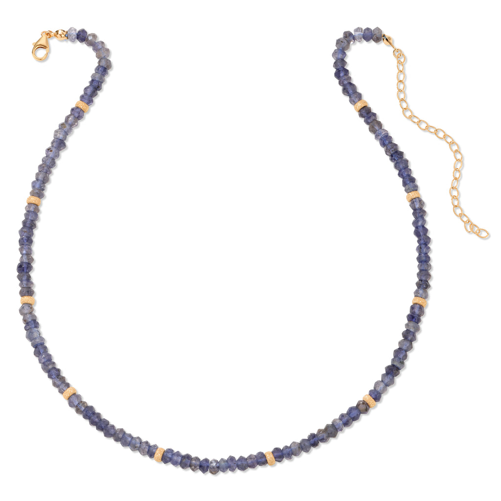 Stardust Tiny Gemstone Necklace - 14K Gold-Filled