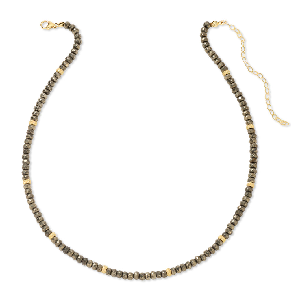 Stardust Tiny Gemstone Necklace - 14K Gold-Filled