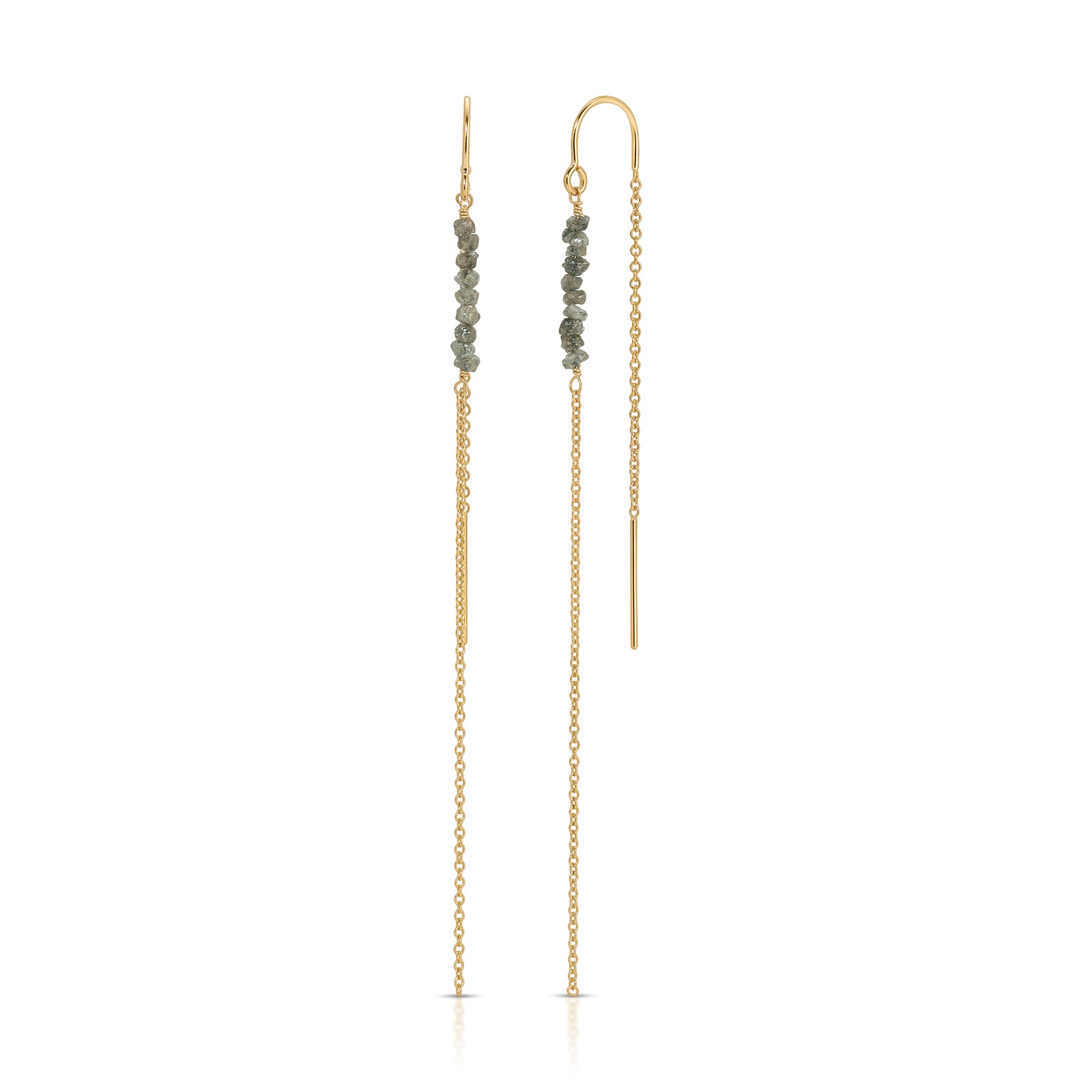 Shine On Tiny Threader Earrings