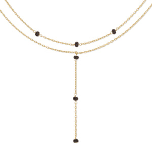 You Wish Draped Y Necklace