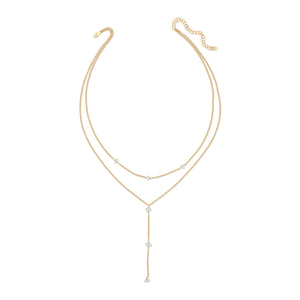 You Wish Draped Y Necklace