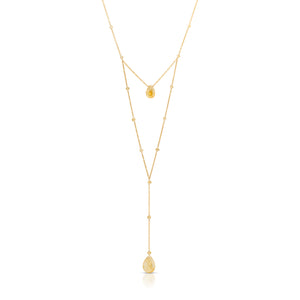 Edge of Desire Necklace - 14K Gold-Filled