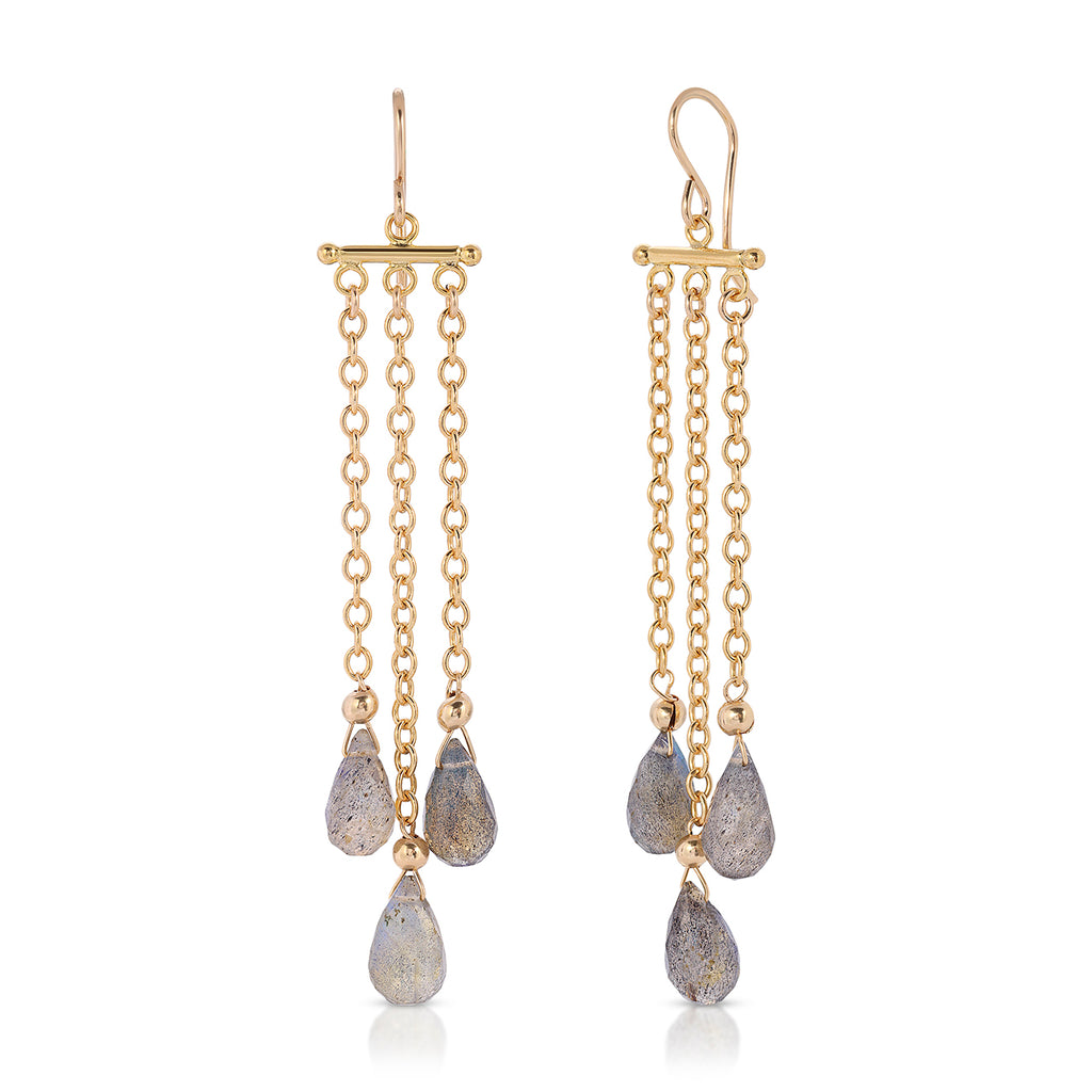 2 Tier Chandelier Earrings - Goldfilled