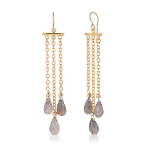 2 Tier Chandelier Earrings - Goldfilled