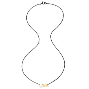 14K LOVE Necklace
