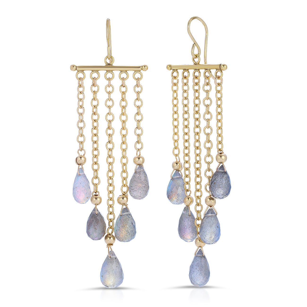3 Tier Chandelier Earrings - Goldfilled