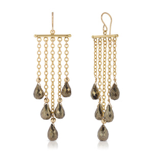 3 Tier Chandelier Earrings - Goldfilled
