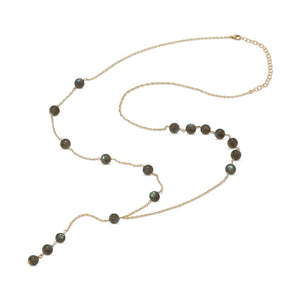 Asymmetrical Y Necklace