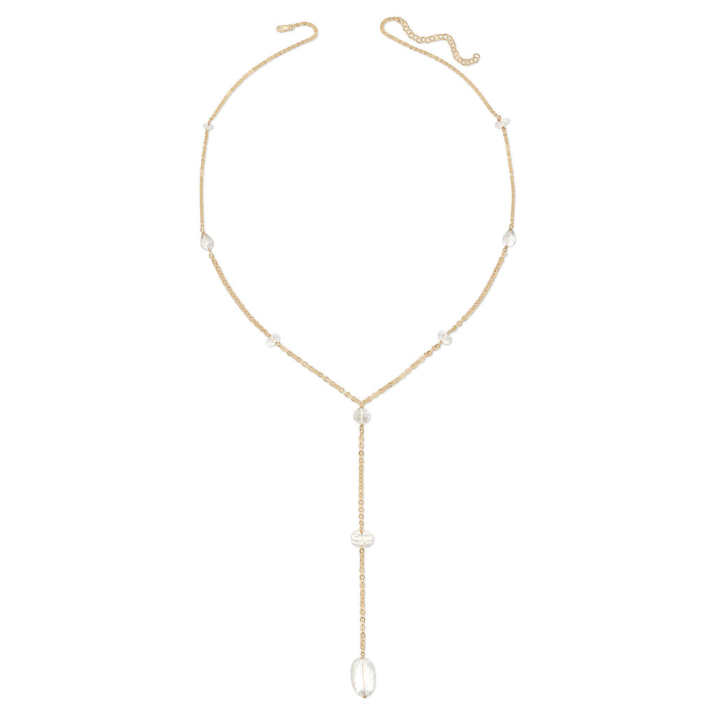 All Mixed Up Y Necklace