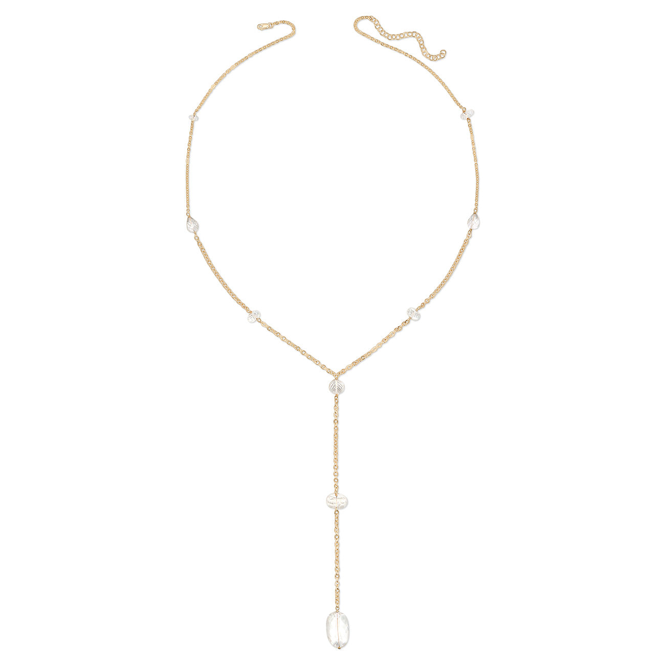 All Mixed Up Y Necklace