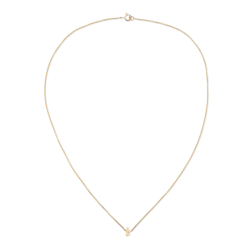 14K Custom Script Necklace