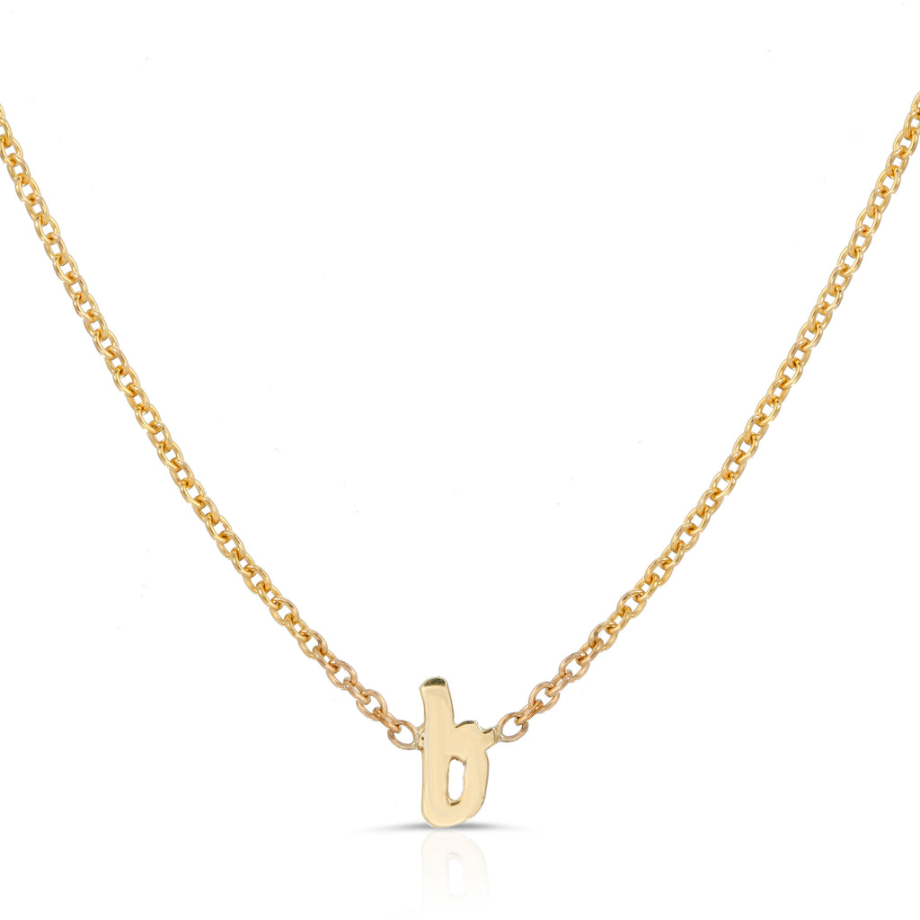 14K Custom Script Necklace