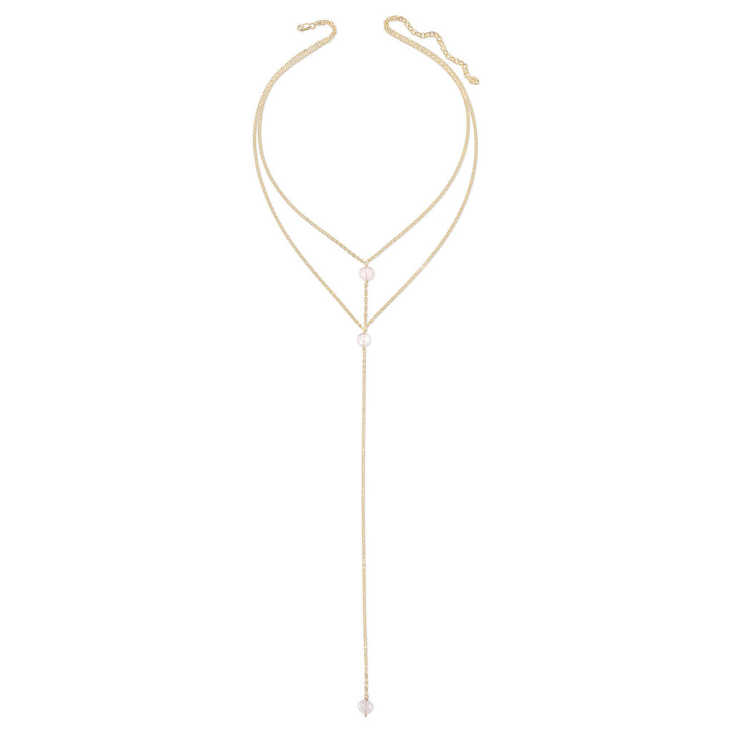 Dreamboat Double Y Necklace