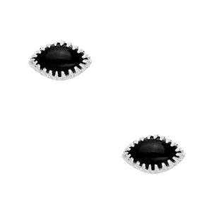 Eyelash Stud Earrings