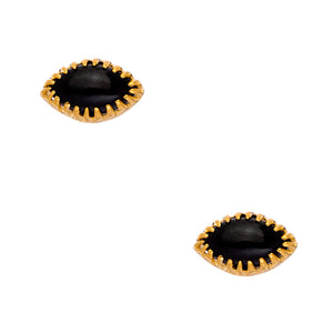 Eyelash Stud Earrings