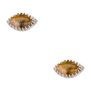 Eyelash Stud Earrings