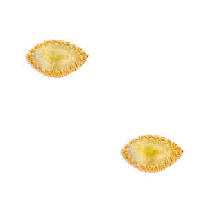 Eyelash Stud Earrings