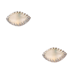 Eyelash Stud Earrings