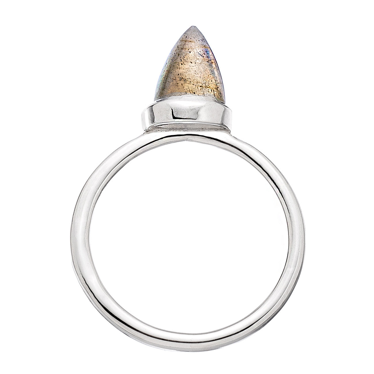 Hexagon Labradorite Ring – RKNYC