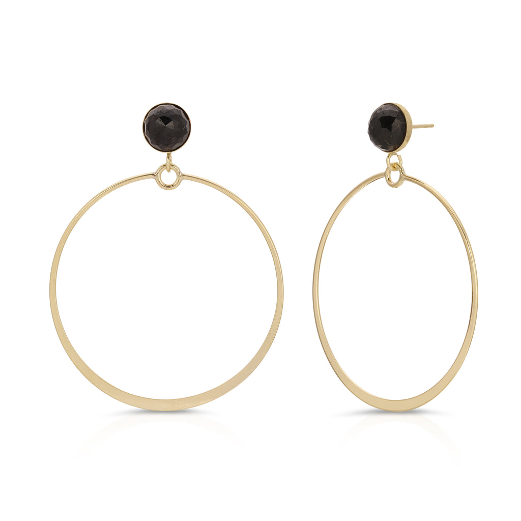 8MM Happy Hoop Earrings