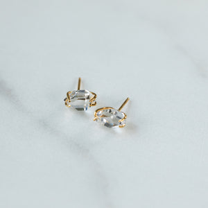 Herkimer Diamond Studs