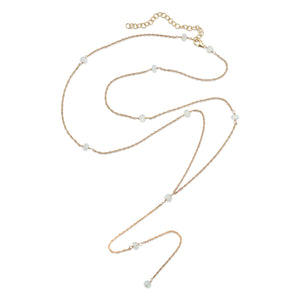 Headsprung Rope Y Necklace
