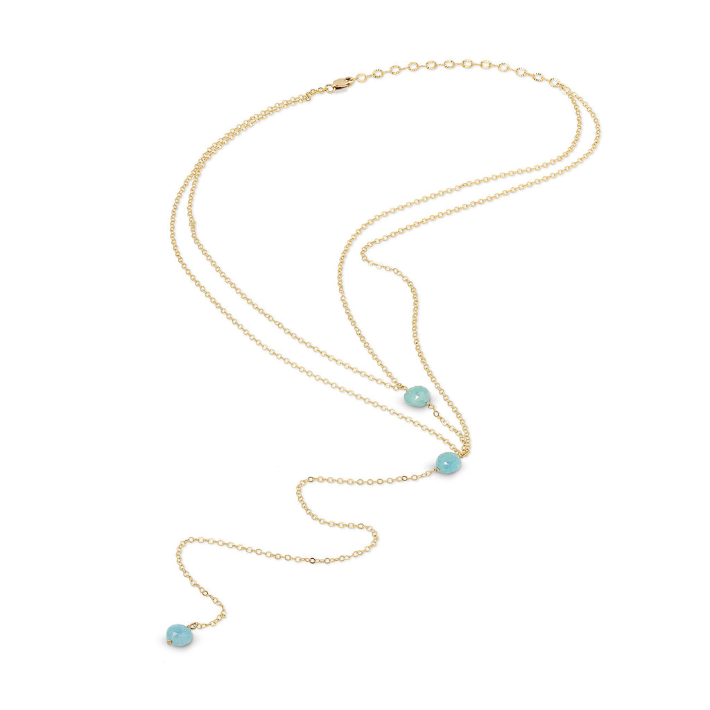 Dreamboat Double Y Necklace