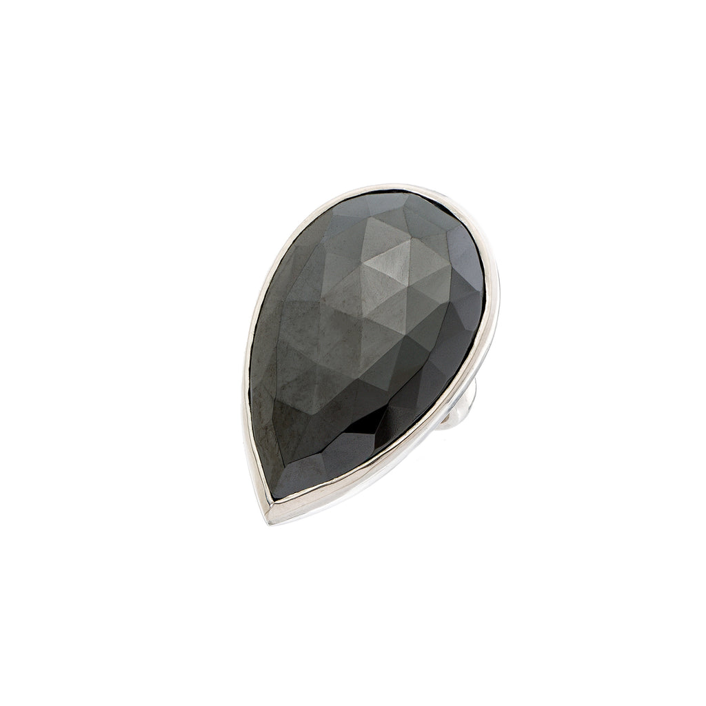 Lotus Beauty Ring – Hematite