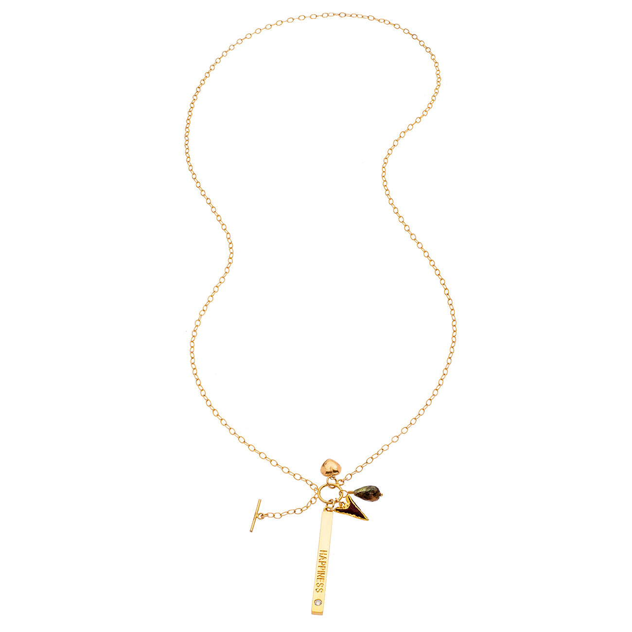 Lucky Charm Layers Necklace – Heart