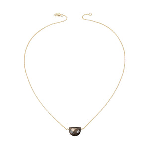 Luna Gemstone Necklace - 14K Gold-Filled