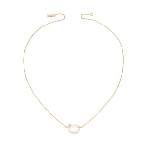 Luna Gemstone Necklace - 14K Gold-Filled