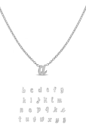 14K Gold Custom Initial Necklace