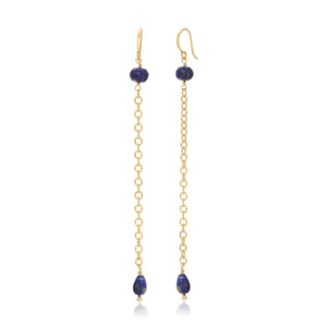 Mixed Up Linear Drop Earrings
