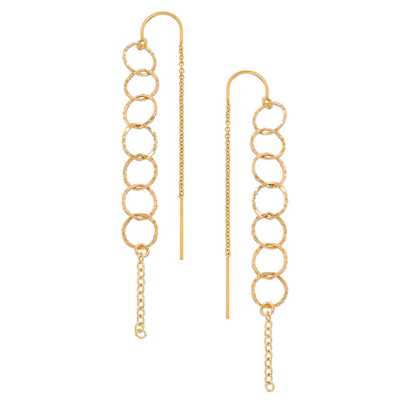 Threader Earrings - thread