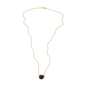 Prong Drusy Geode Necklace
