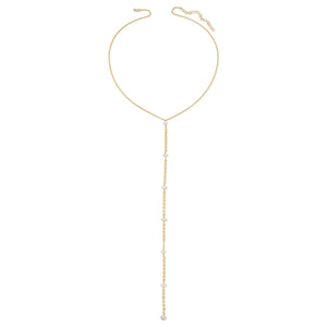 Punching In A Dream Y Necklace