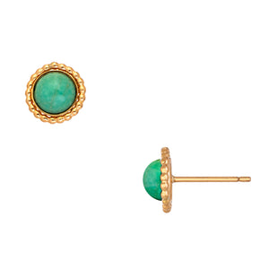 Royals Stud Earrings - Gold-Filled