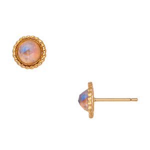 Royals Stud Earrings - Gold-Filled