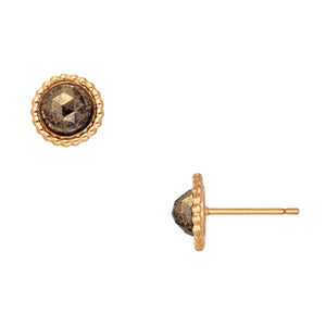 Royals Stud Earrings - Gold-Filled