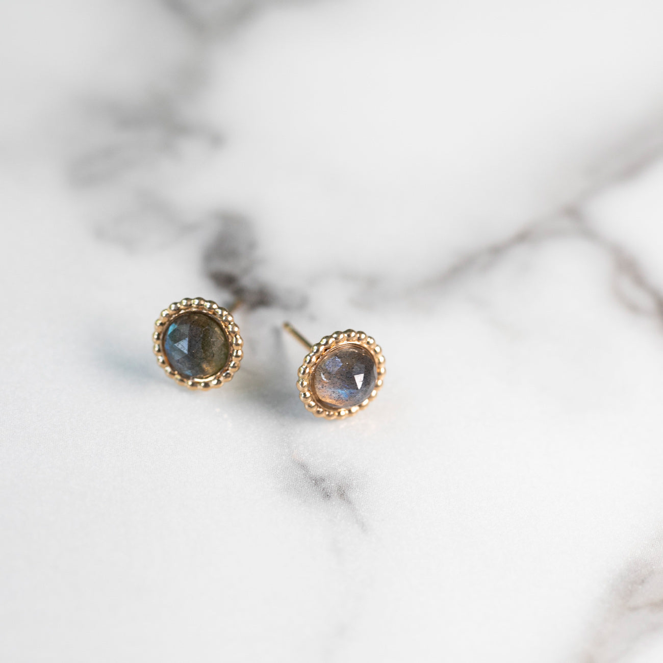 Royals Stud Earrings - Gold-Filled