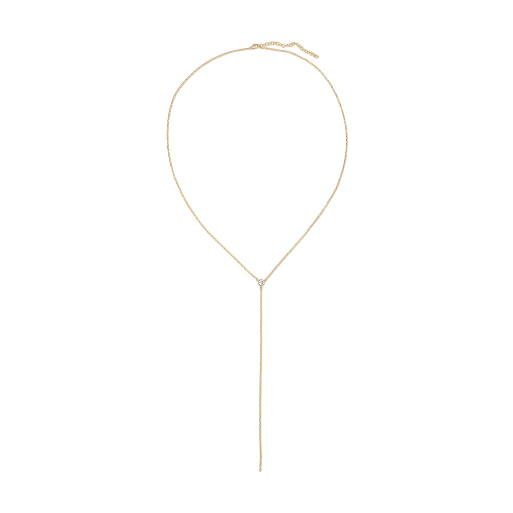 Starry Eyed Long Y Necklace