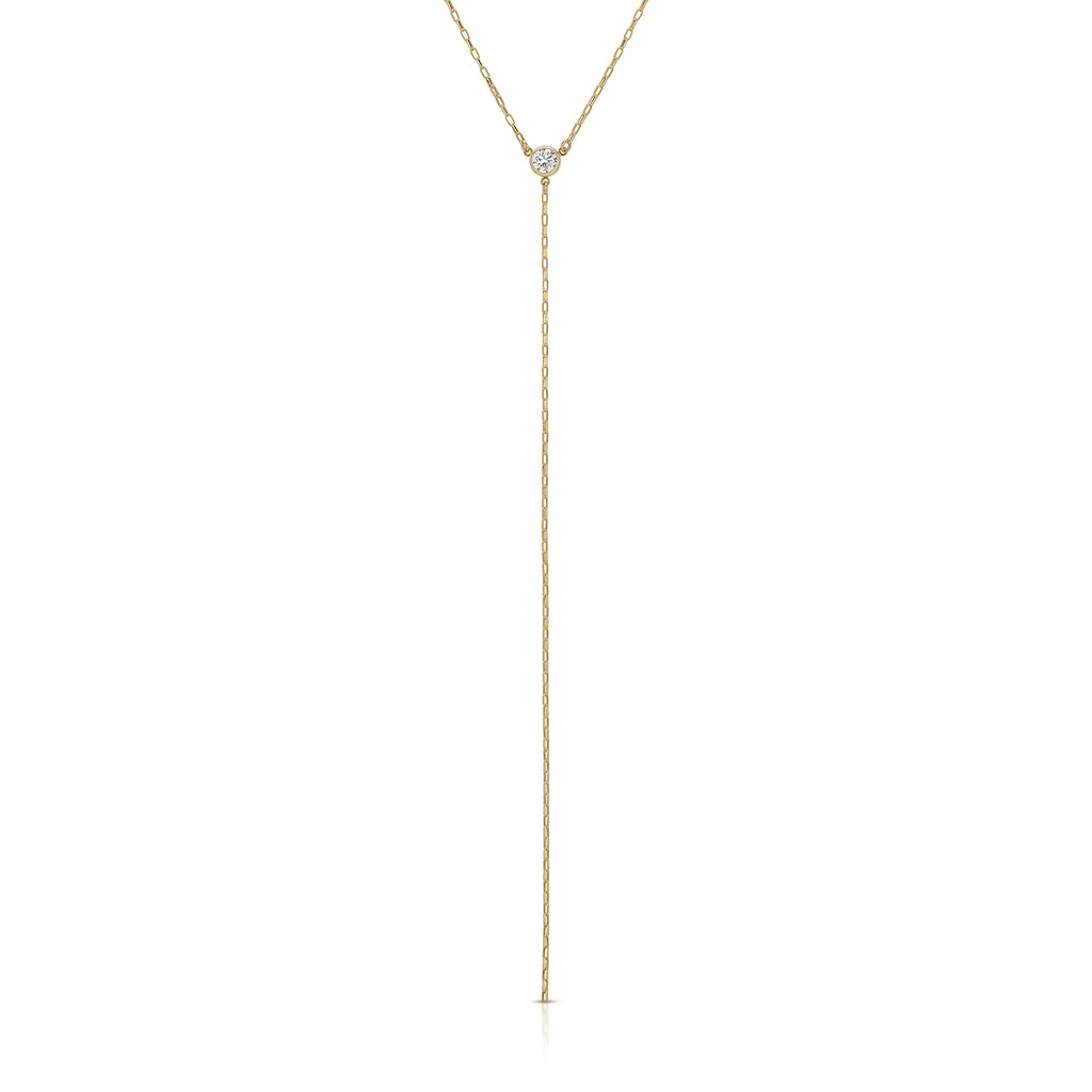 Starry Eyed Long Y Necklace