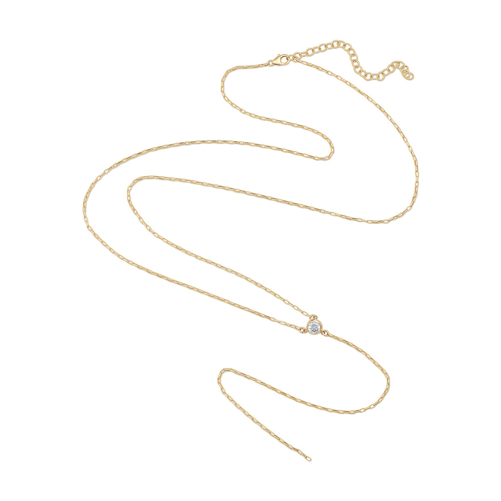 Starry Eyed Long Y Necklace